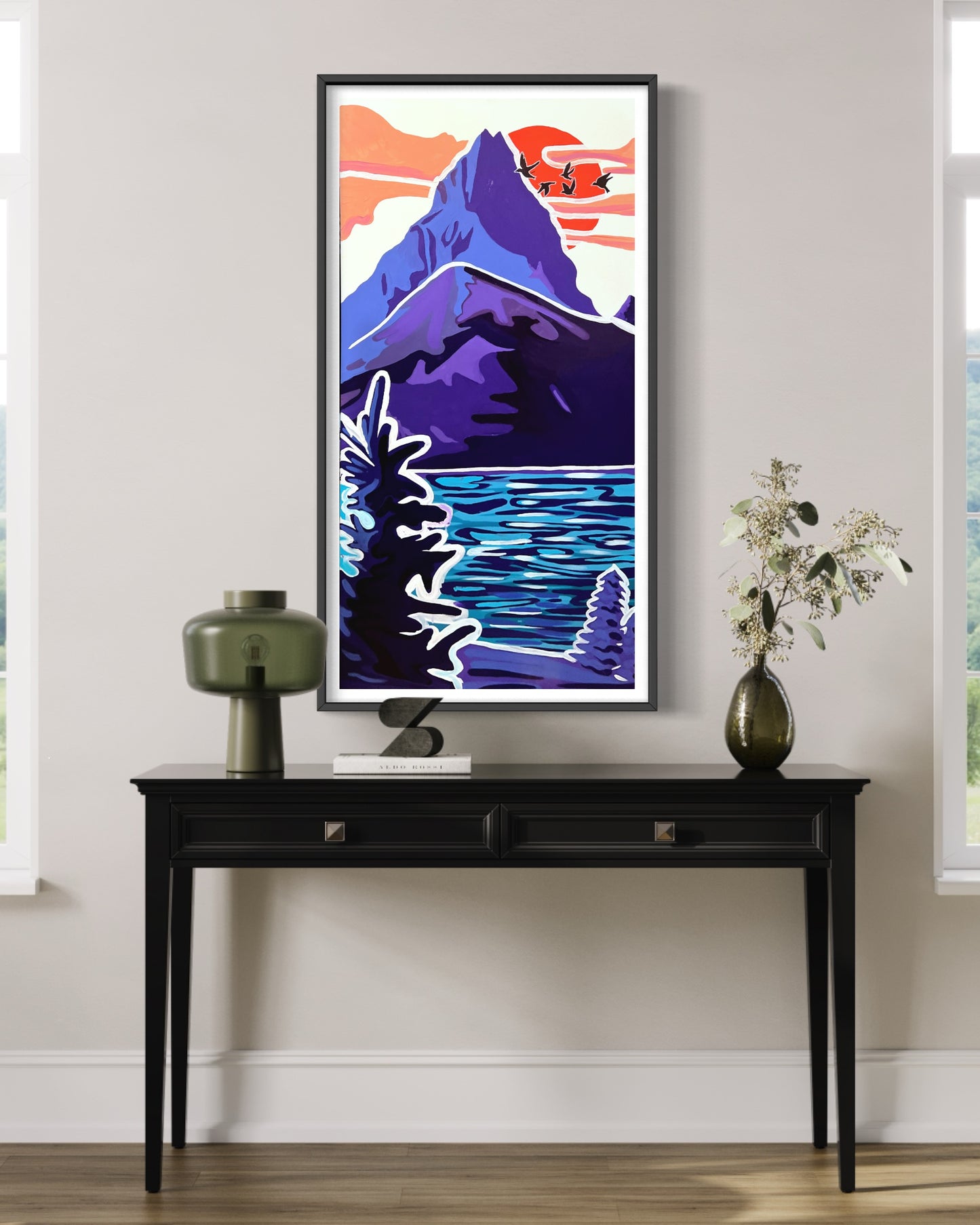 Glacier National Park, Giclée Print
