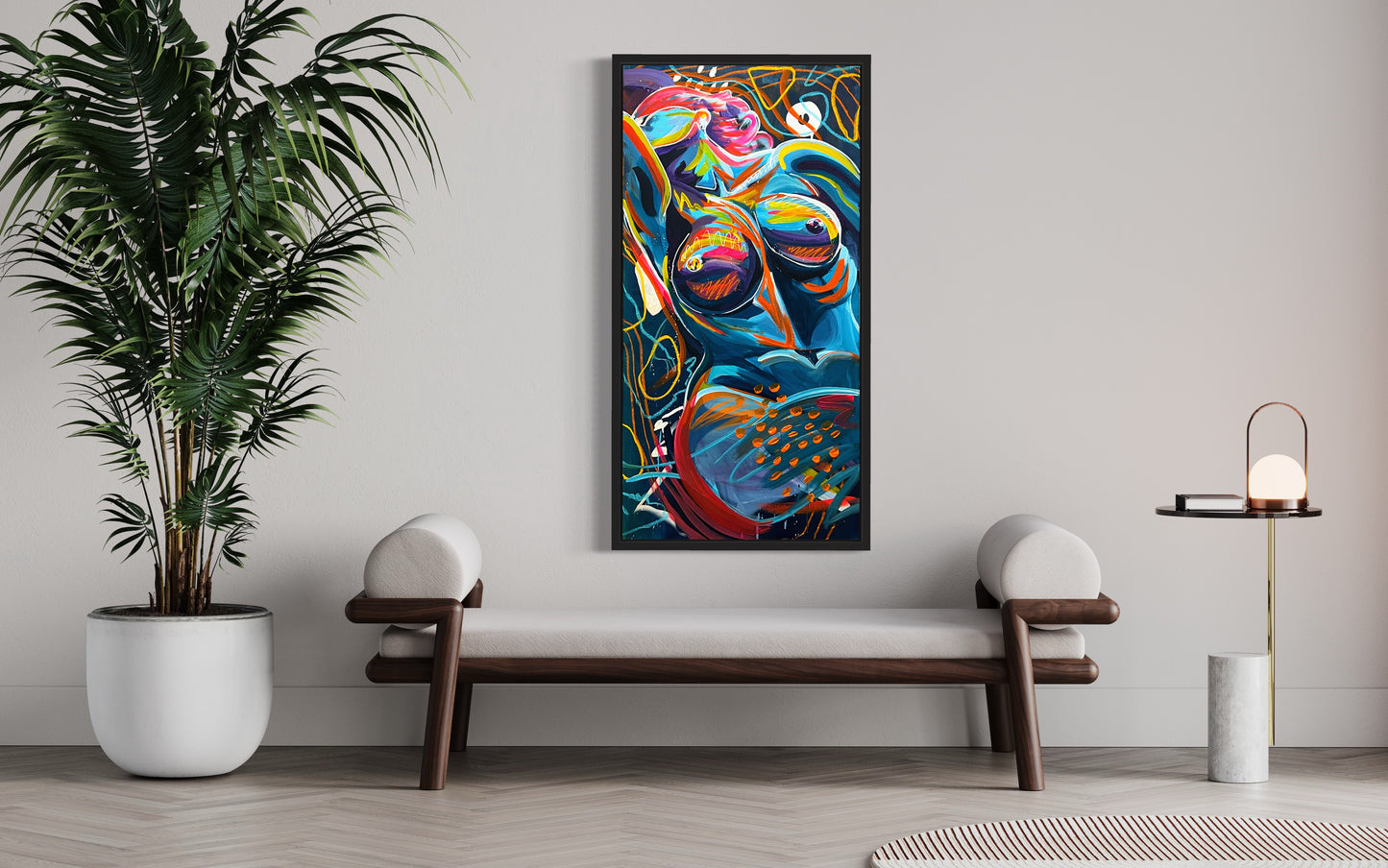"Vivacious Woman", Giclée Print