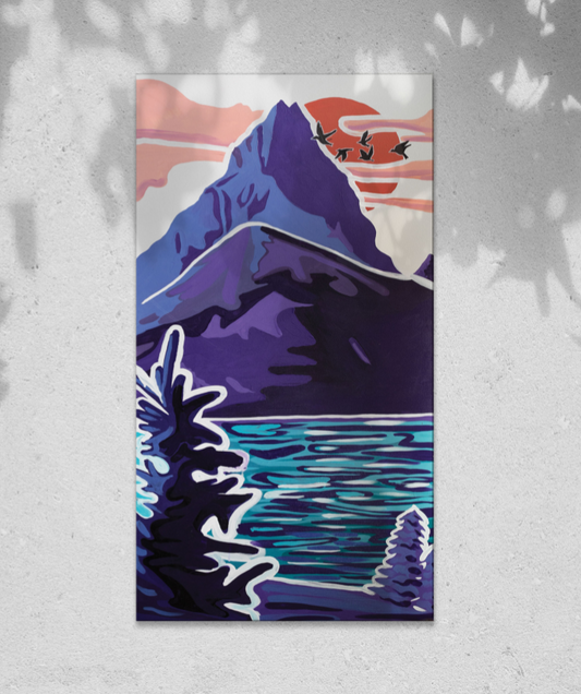 Glacier National Park, Giclée Print