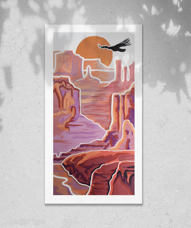 Monument Valley, Giclée Print