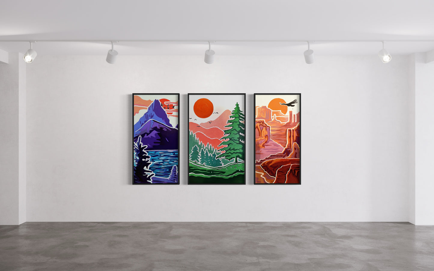 Landscape Set, Giclée Prints