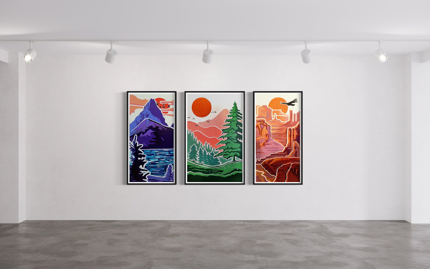 Landscape Set, Giclée Prints