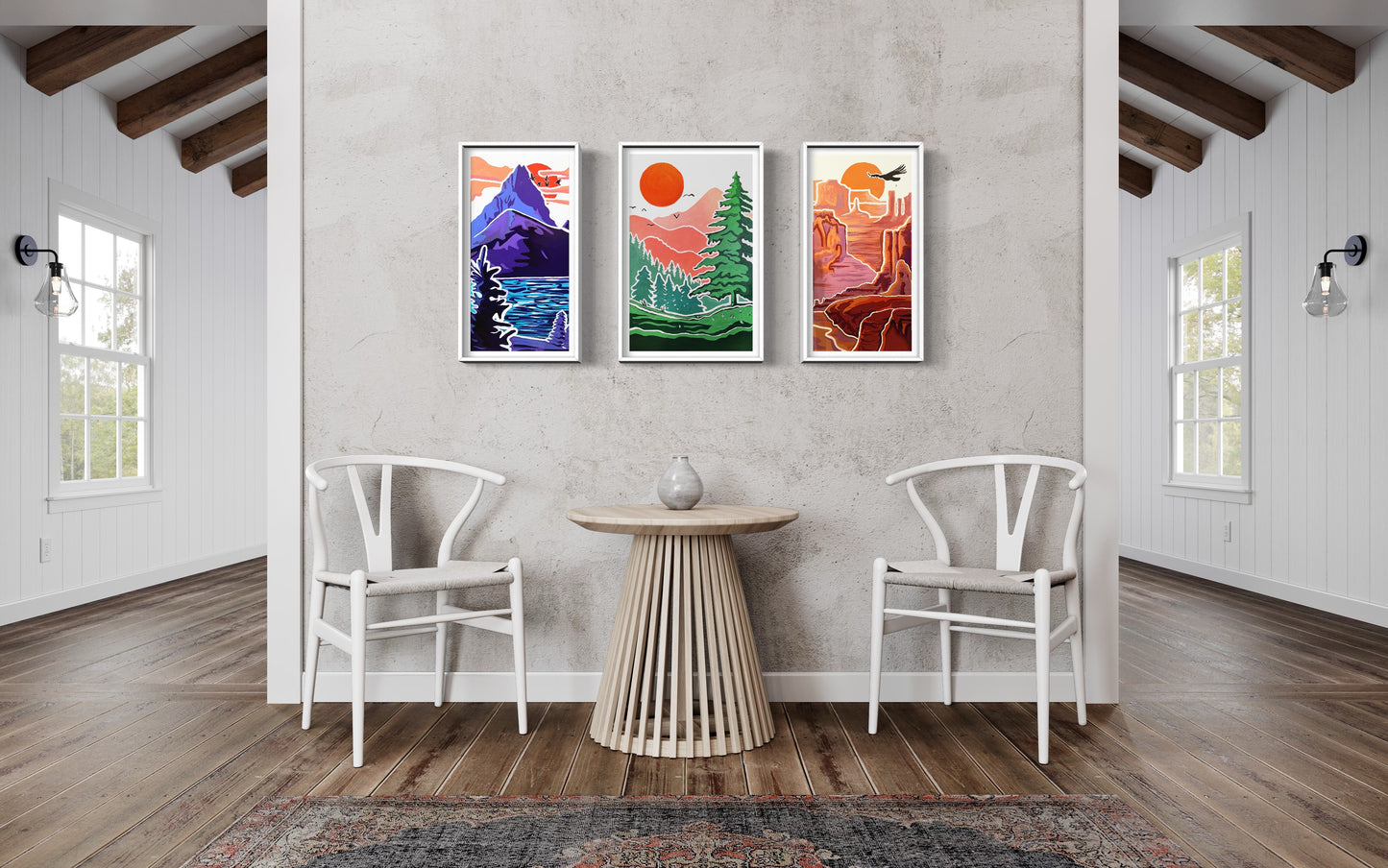 Landscape Set, Giclée Prints